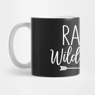 Raising Wild Things Cute Mom Gift Mug